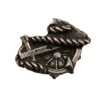 Anchor & Rope-Sm Knob 864