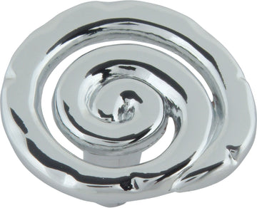 Limited Editions Scroll Knob 1 1/2'' Polished Chrome 140-CH