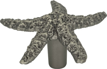 Nautical/Ocean Starfish Knob 2'' Pewter 142-P