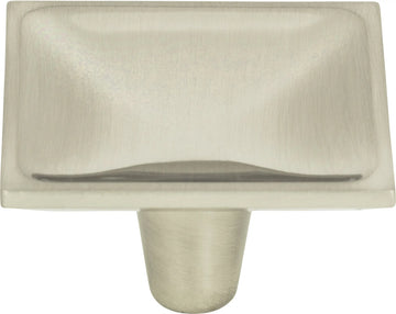 Dap Square Knob 2'' Brushed Nickel 227-BRN