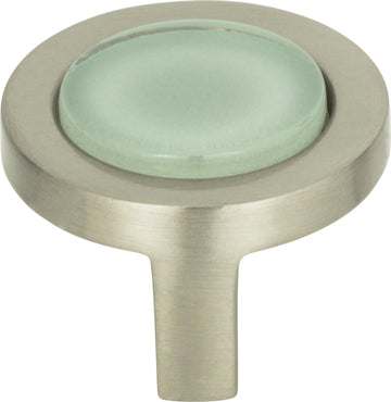Spa Green Round Knob 1 1/4''