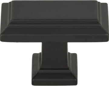 Sutton Place Rectangle Knob 1 7/16'' Modern Bronze 290-MB