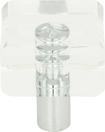 Optimism Square Knob 1 1/4'' Polished Chrome 3145-CH