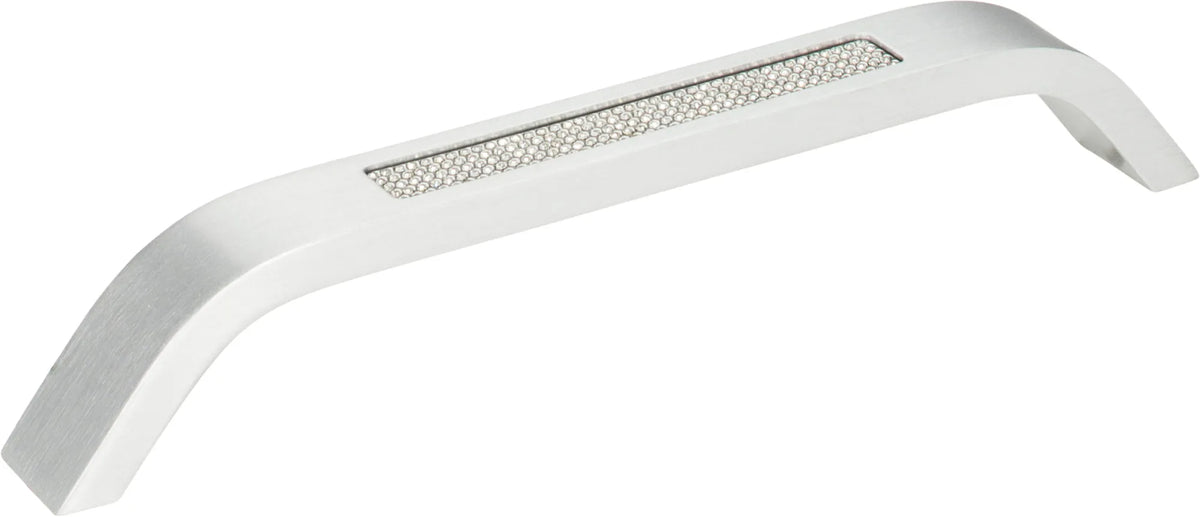 Crystal Inset Pull 6 5/16'' cc Matte Chrome 3198-MC