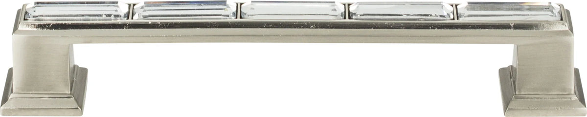 Crystal Legacy Pull 5 1/16'' cc Brushed Nickel 342-BRN