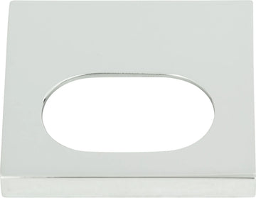 Edge Pulls Modern Square Edge Tab Pull 1 1/4'' cc Polished Chrome 364-CH