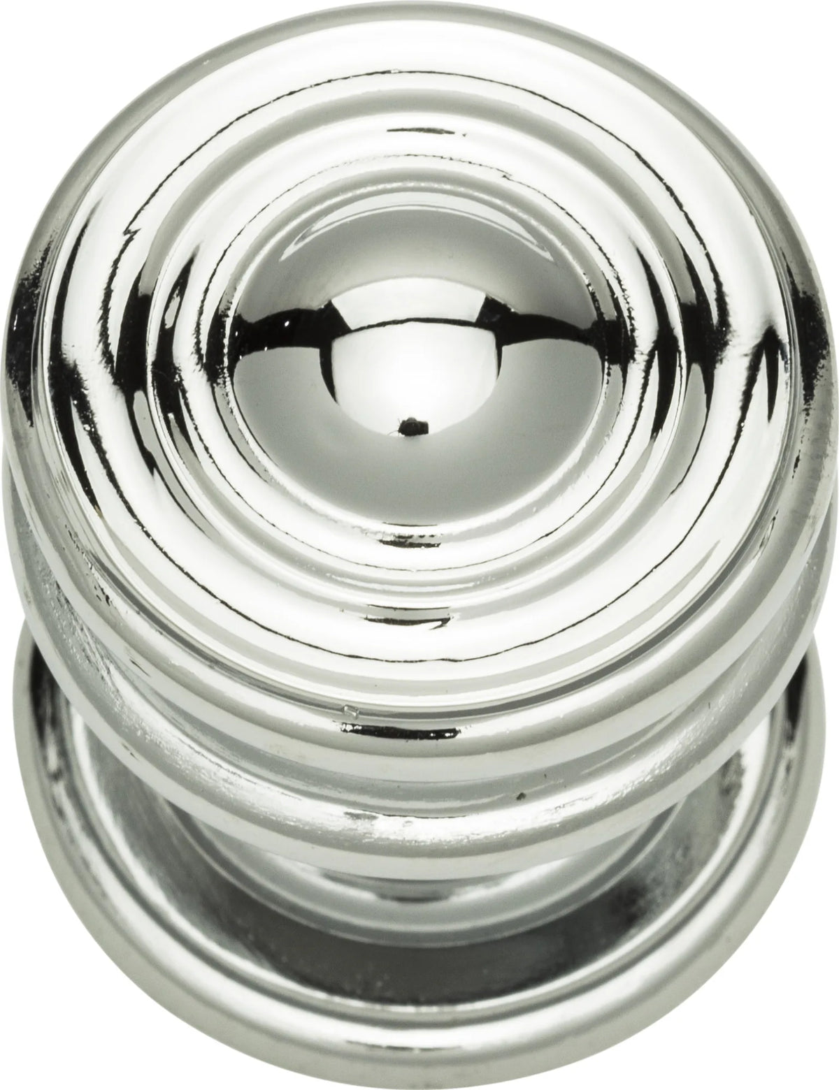 Campaign Round Knob 1 1/4'' Polished Chrome 376-CH