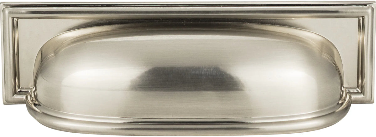 Campaign Rope Cup Pull 3 3/4'' cc Brushed Nickel 383-BRN