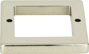 Tableau Square Base 1 13/16'' Polished Nickel 393-PN