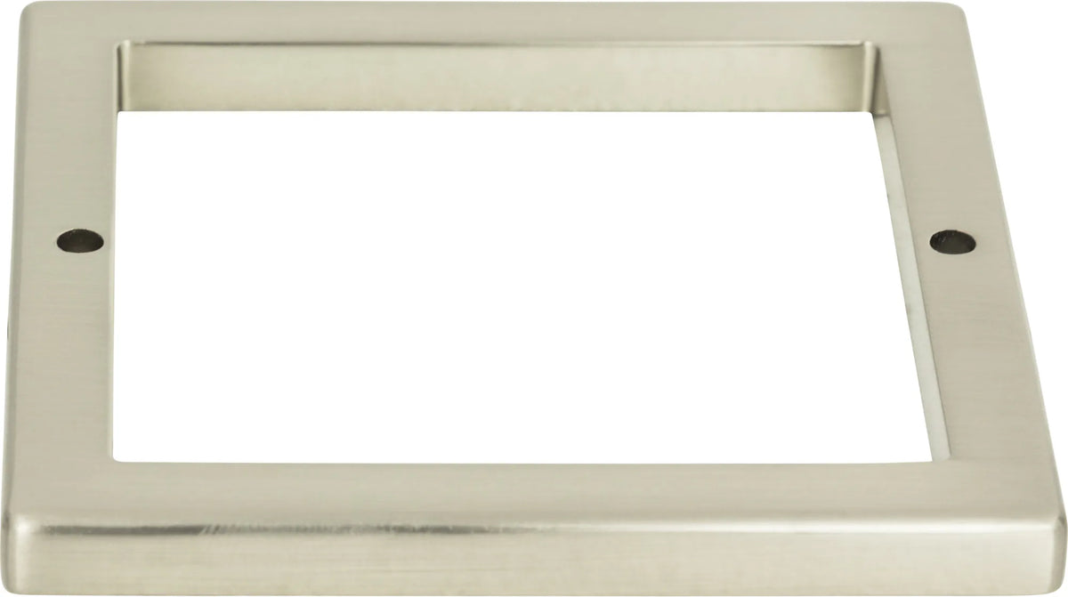 Tableau Square Base 3'' Brushed Nickel 395-BN