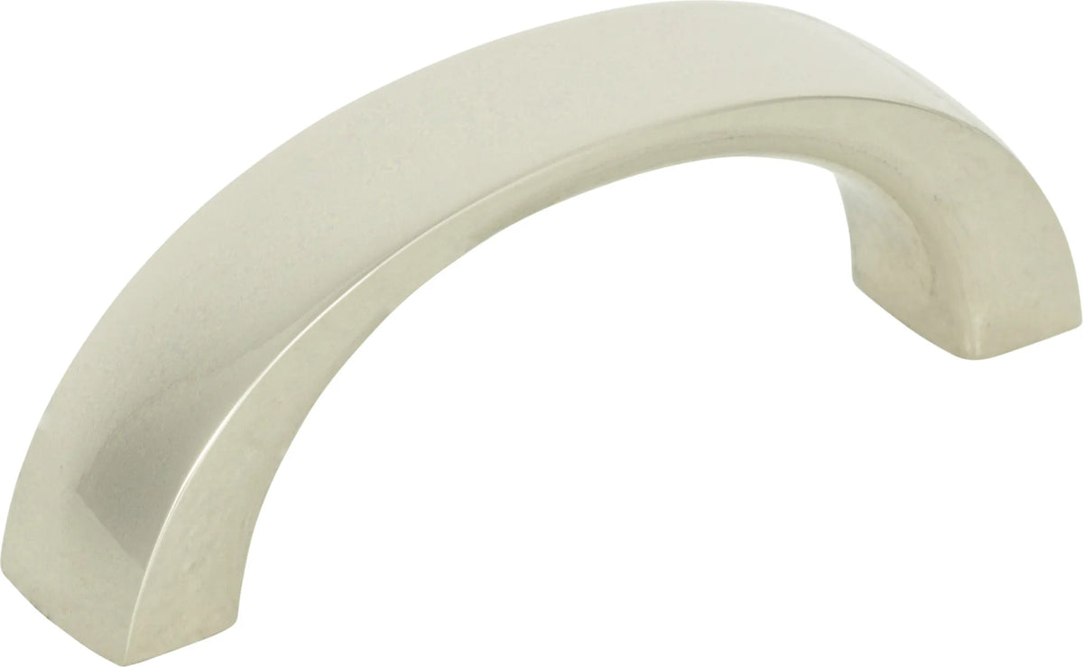 Tableau Curved Pull 1 13/16'' cc Polished Nickel 397-PN