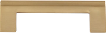 Round Rail Pull 3 3/4'' Warm Brass 438-WB