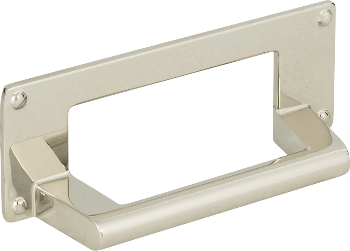 Bradbury Cup Pull 3'' cc Polished Nickel A301-PN