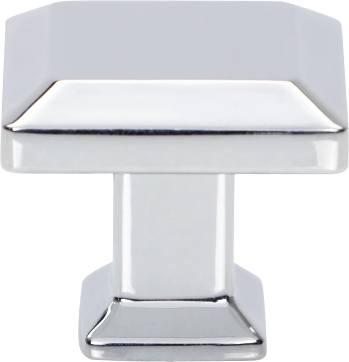 Sweetbriar Lane Square Knob 1 1/4'' Polished Chrome A660-CH