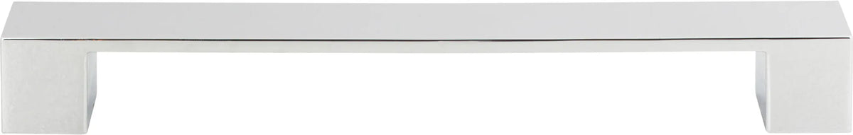 Wide Square Pull 7 9/16'' cc Polished Chrome A825-CH