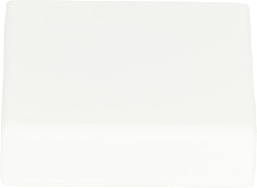 Thin Square Knob 1 1/4'' High White Gloss A833-WG