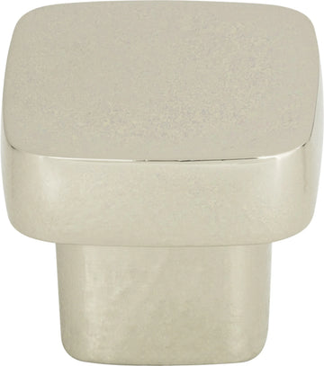 Chunky Knobs Chunky Square Knob Small 1'' Polished Nickel A908-PN