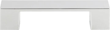 Wide Square Pull 3 3/4'' cc Polished Chrome A918-CH