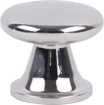 Stainless Burbank Knob 1 1/8'' Polished Steel A969-PS