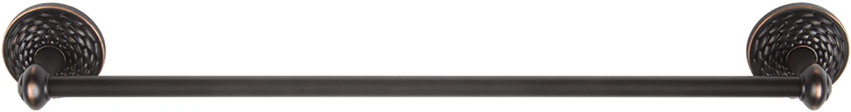 Mandalay Bath Towel Bar 18'' Single Venetian Bronze MANTB18-VB