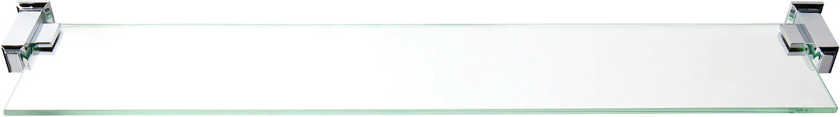 Sutton Place Bath Glass Shelf 24''es Polished Chrome SUTSF-CH