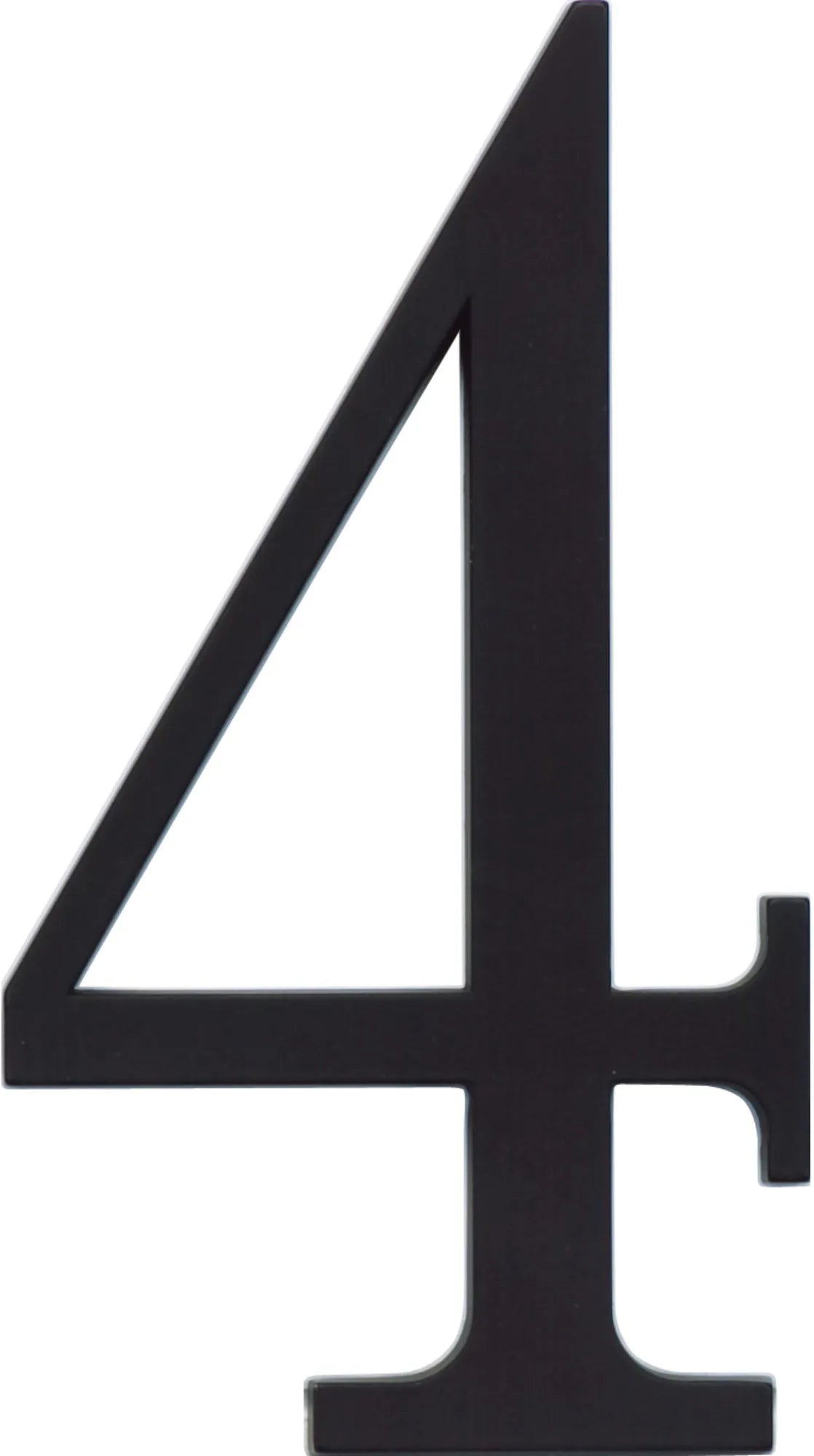 Traditionalist #4 Matte Black TRN4-BL