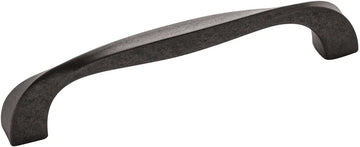 Twist Collection Pull 5-1/16'' cc Black Iron Finish H076017-BI