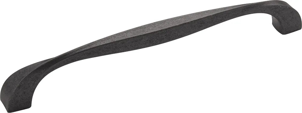 Twist Collection Pull 7-9/16'' cc Black Iron Finish H076019-BI