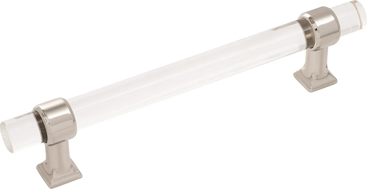 Crystal Palace Collection Pull 5-1/16'' cc Crysacrylic with Polished Nickel Finish H079519-CA14