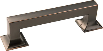 Studio Collection Pull 3-3/4'' cc Oil-Rubbed Bronze Highlighted Finish P3011-OBH