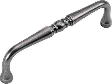 Williamsburg Collection Pull 4'' cc Black Nickel Vibed Finish P3076-BNV