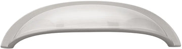 Cottage Collection Cup Pull 3'' cc Satin Nickel Finish P3077-SN