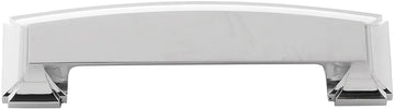Bridges Collection Cup Pull 3'', 3-3/4'' & 5-1/16'' (128mm) cc Chrome Finish P3234-CH