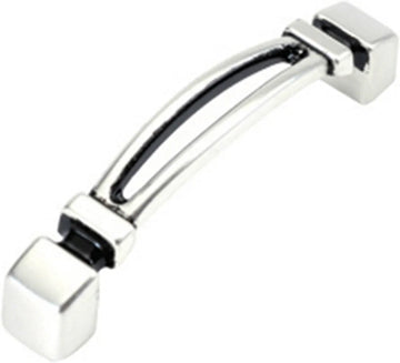 Burke Collection Pull 3'' cc Satin Antique Silver Finish P3571-SAS