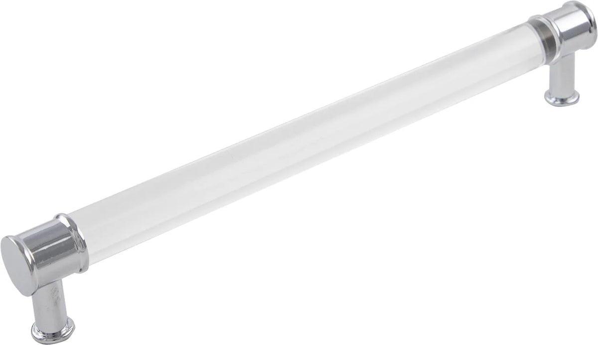 Midway Collection Pull 12'' cc Crysacrylic with Chrome Finish P3711-CACH
