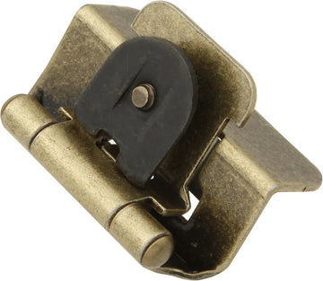 Hinge Double Demountable 1/2'' Overlay