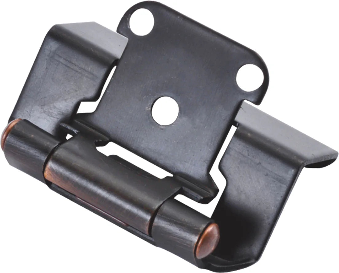 Hinge Semi-Concealed 1/2'' Overlay Face Frame Full Wrap Self-Close Vintage Bronze Finish P5710F-VB