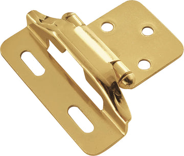 Hinge Semi-Concealed 1/4'' Overlay Face Frame Part Wrap Self-Close