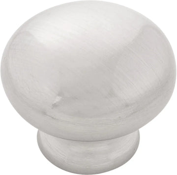 Cottage Collection Knob 1-1/8'' Diameter Satin Nickel Finish P770-SN