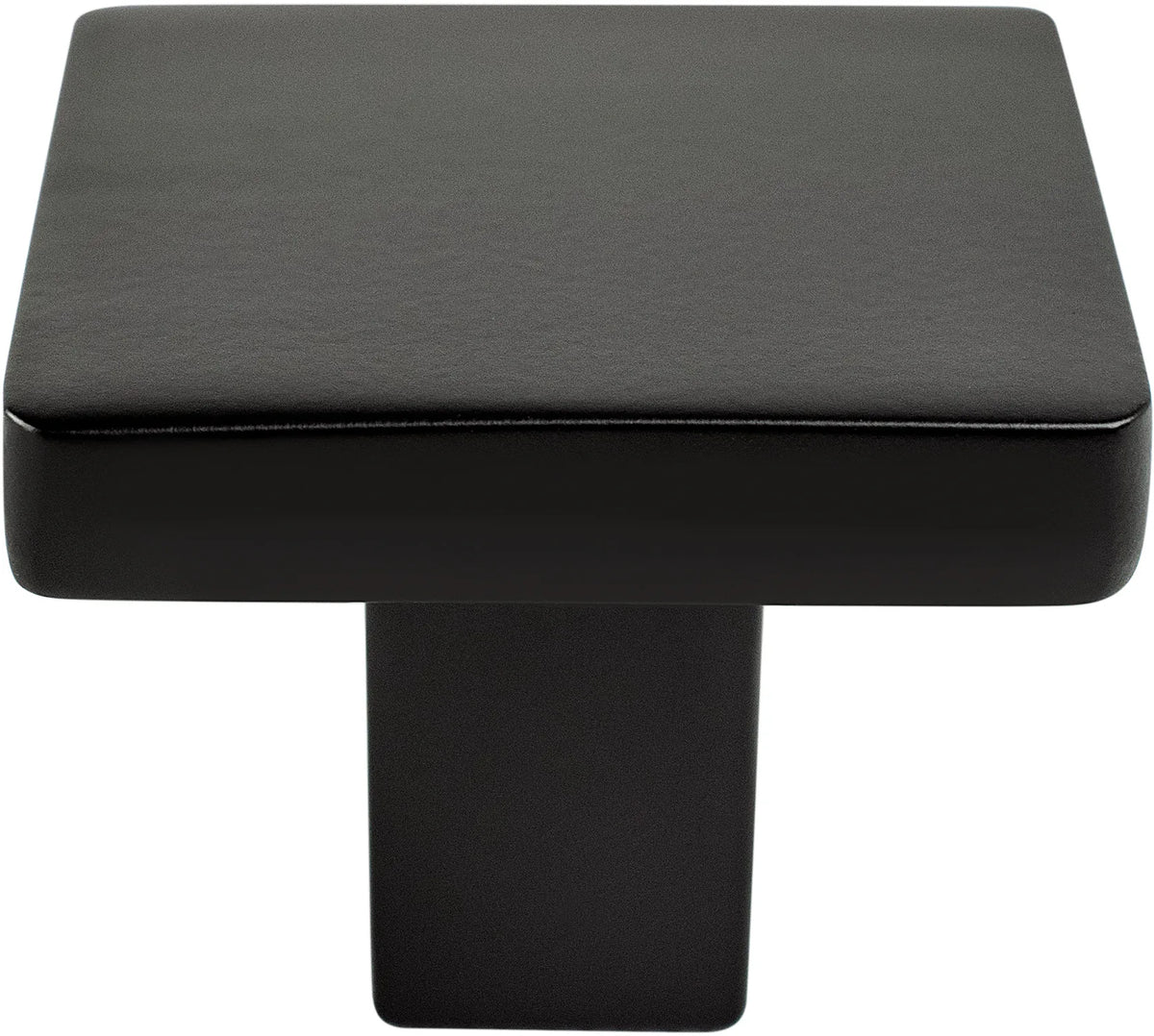 Contemporary Advantage One Matte Black Square Knob 0951-1055-P