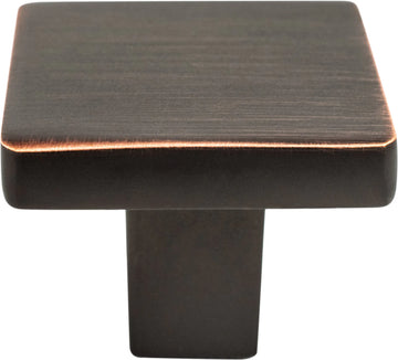 Contemporary Advantage One Verona Bronze Square Knob 0953-10VB-P