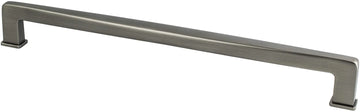 Subtle Surge 12'' CC Vintage Nickel Appliance Pull 1271-1VTN-P