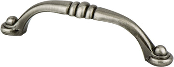 Euro Traditions 96mm CC Brushed Black Nickel Pull 2931-1BBN-P