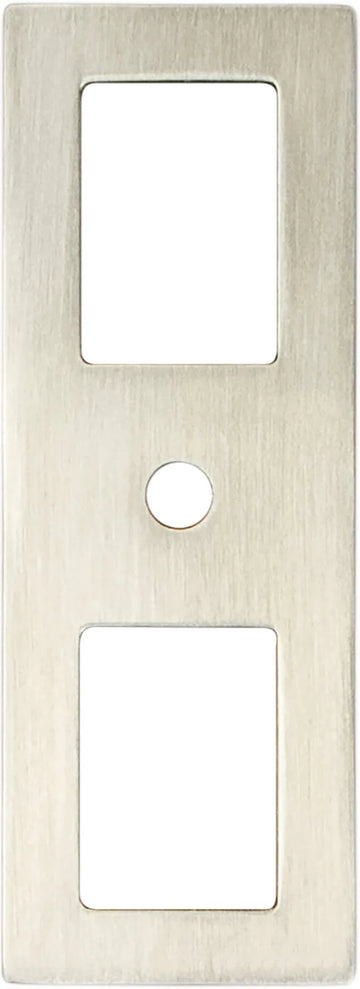 Statler Brushed Nickel Cutout Backplate 3108-1BPN-B