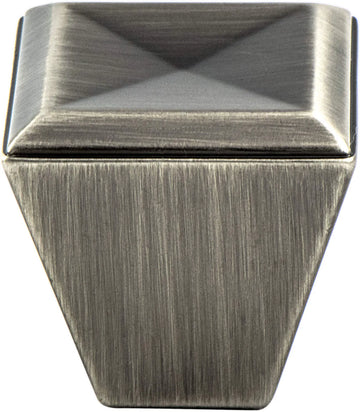 Connections Vintage Nickel Knob 4007-1VTN-P