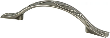 Art Nouveau 128mm CC Vintage Nickel Pull 4015-1VTN-P