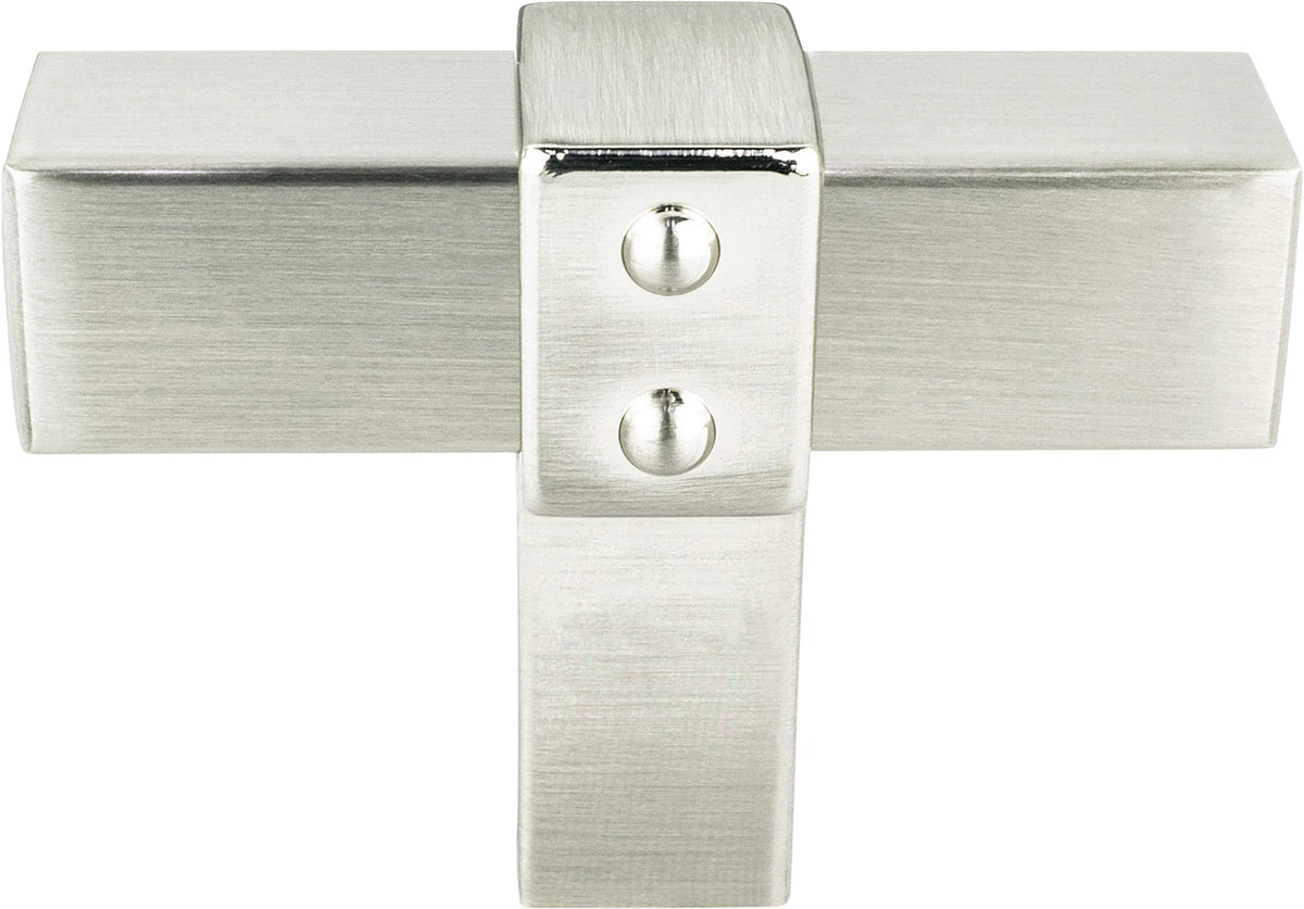 Rivet Rebel Brushed Nickel Knob 5078-4BPN-P