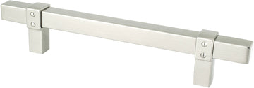 Rivet Rebel 128mm CC Brushed Nickel Pull 5080-4BPN-P