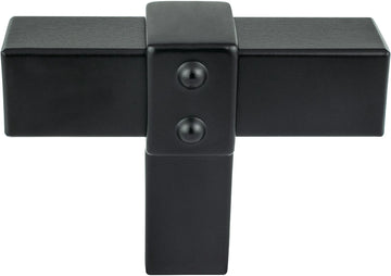 Rivet Rebel Matte Black Knob 5090-4055-P