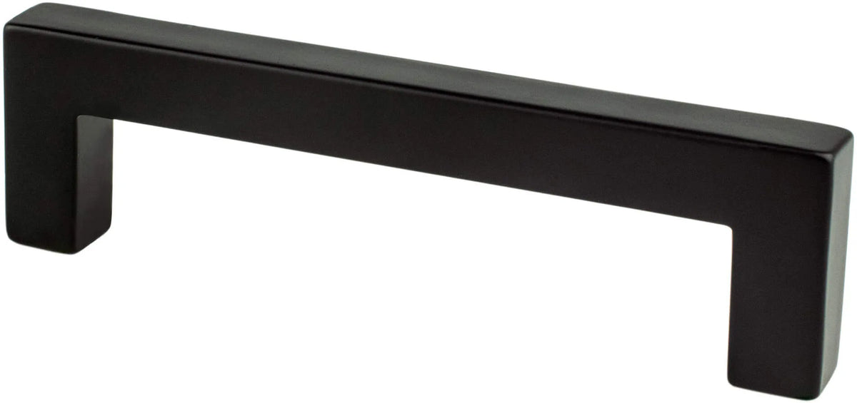 Contemporary Advantage One 96mm CC Matte Black Square Pull 9011-4055-P
